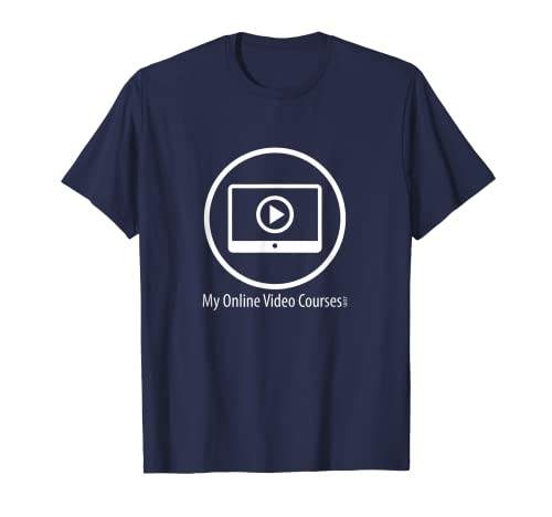 Mis cursos de video en línea (blanco) Camiseta